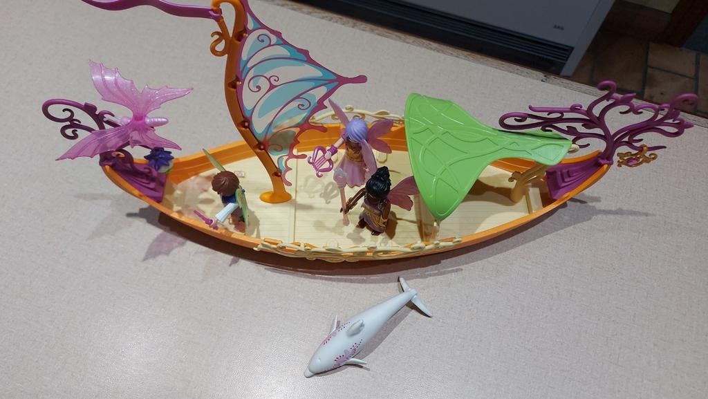 Playmobil Fairies 9133 Bâteau des fées enchanté, Enlèvement ou Envoi, Comme neuf