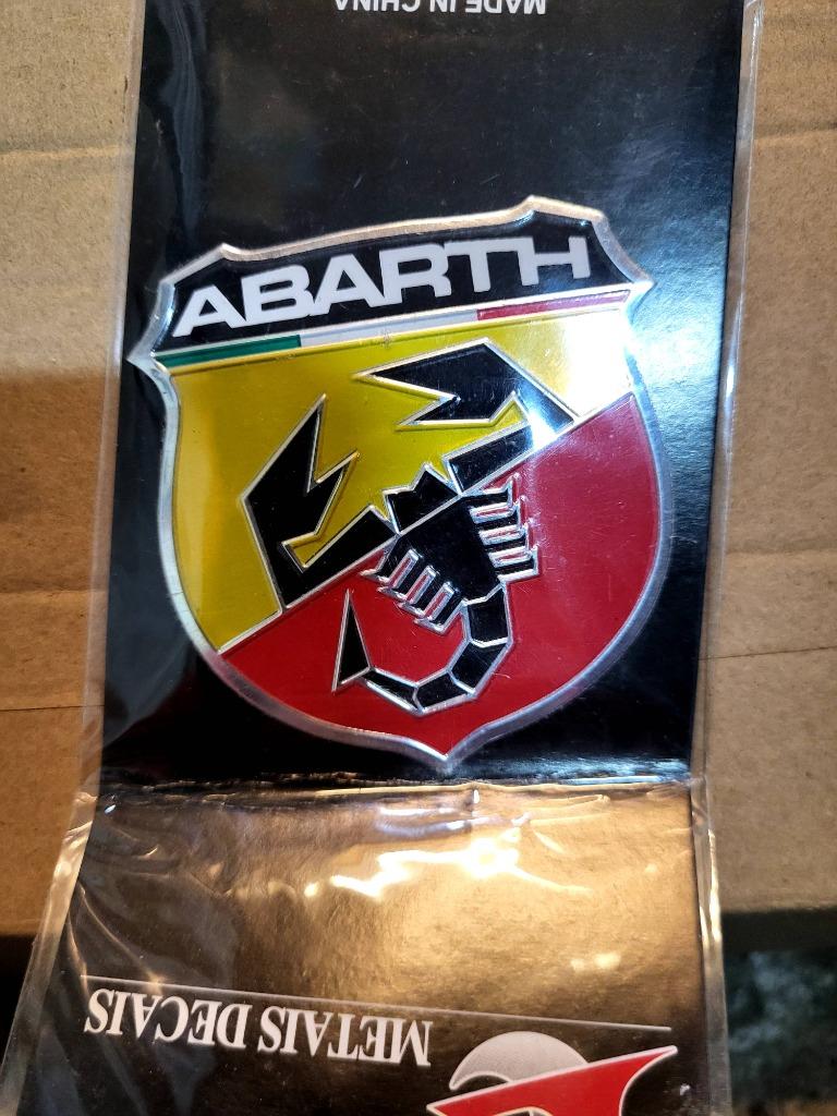 Logo fiat 500 abarth, Enlèvement, Neuf, Fiat