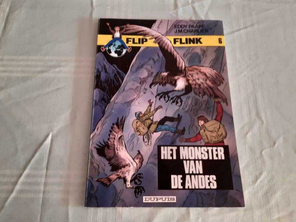 Flip Flink.6.Het monster van de Andes., Boeken, Stripverhalen, Eén stripboek, Ophalen of Verzenden, Gelezen