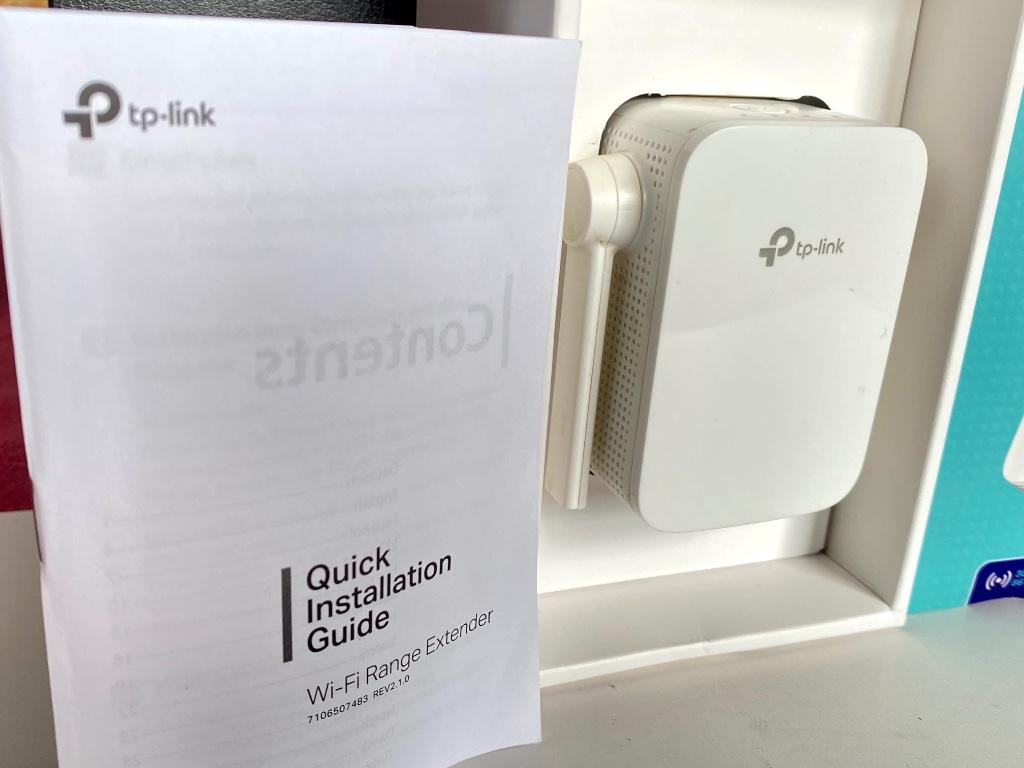 POTP-link AC 1200 WI-FI bereikvergroter, Zo goed als nieuw, TP-Link