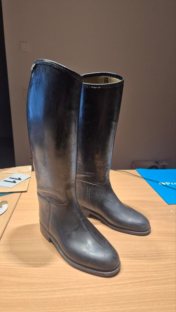 AIGLE rijlaarzen M33 gevoerde binnenzijde, Ophalen, Gebruikt, Kinderen, Schoeisel