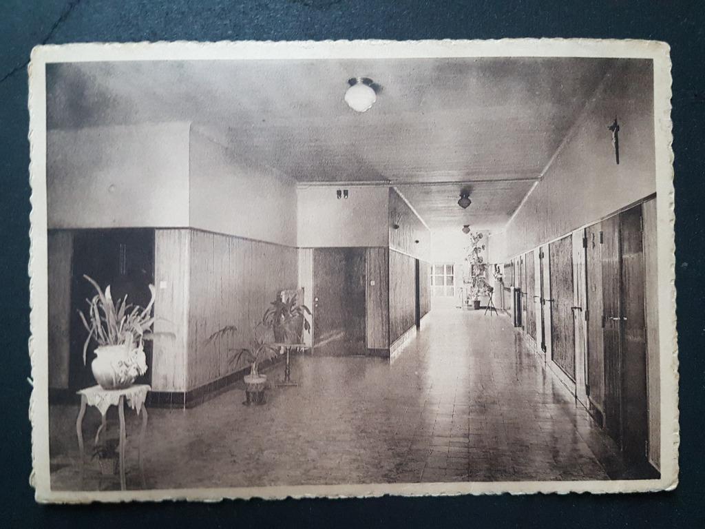 Carte postale Ath Charité Bonne Espérance Clinique Couloir, Enlèvement ou Envoi, 1920 à 1940, Non affranchie, Hainaut