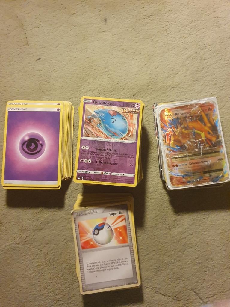 Pokémon cartes, Ophalen