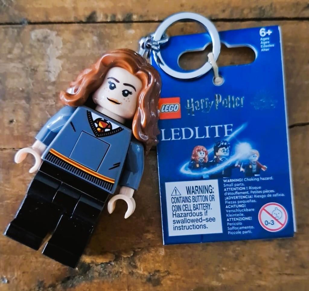 Porte-clés Hermine Granger LEGO Harry Potter avec lumière, Collections, Porte-clés, Neuf, Peluche ou Figurine, Enlèvement ou Envoi