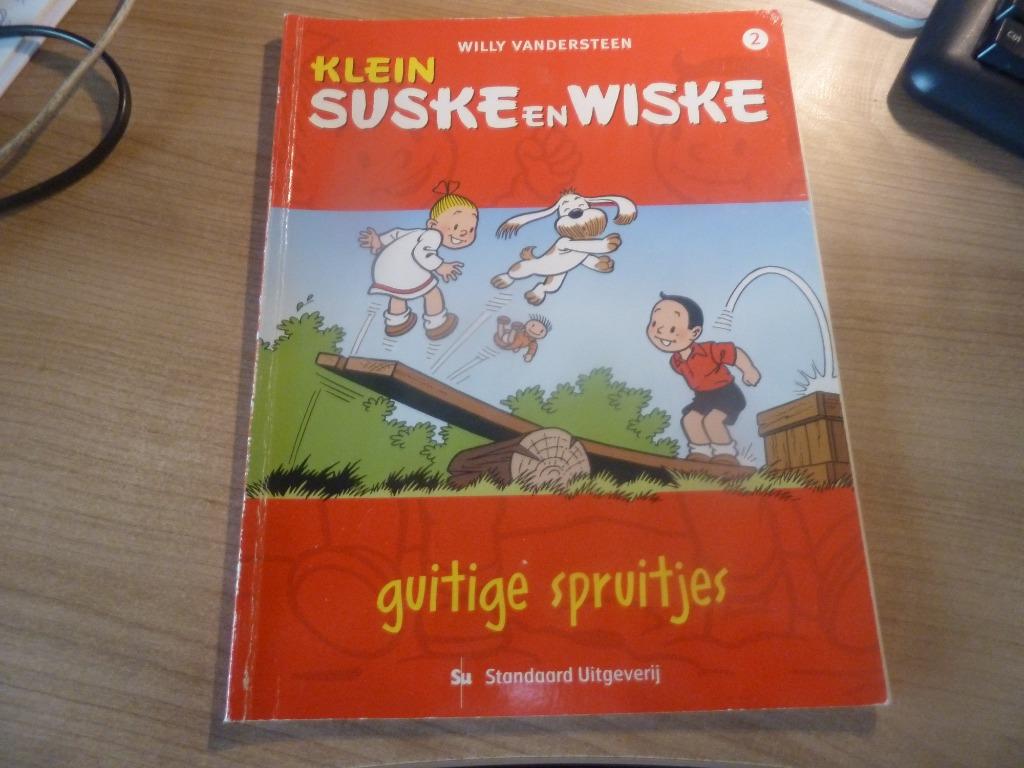 Klein Suske en Wiske guitige spruitjes, Boeken, Eén stripboek, Ophalen of Verzenden, Zo goed als nieuw, Jeff Broeckx