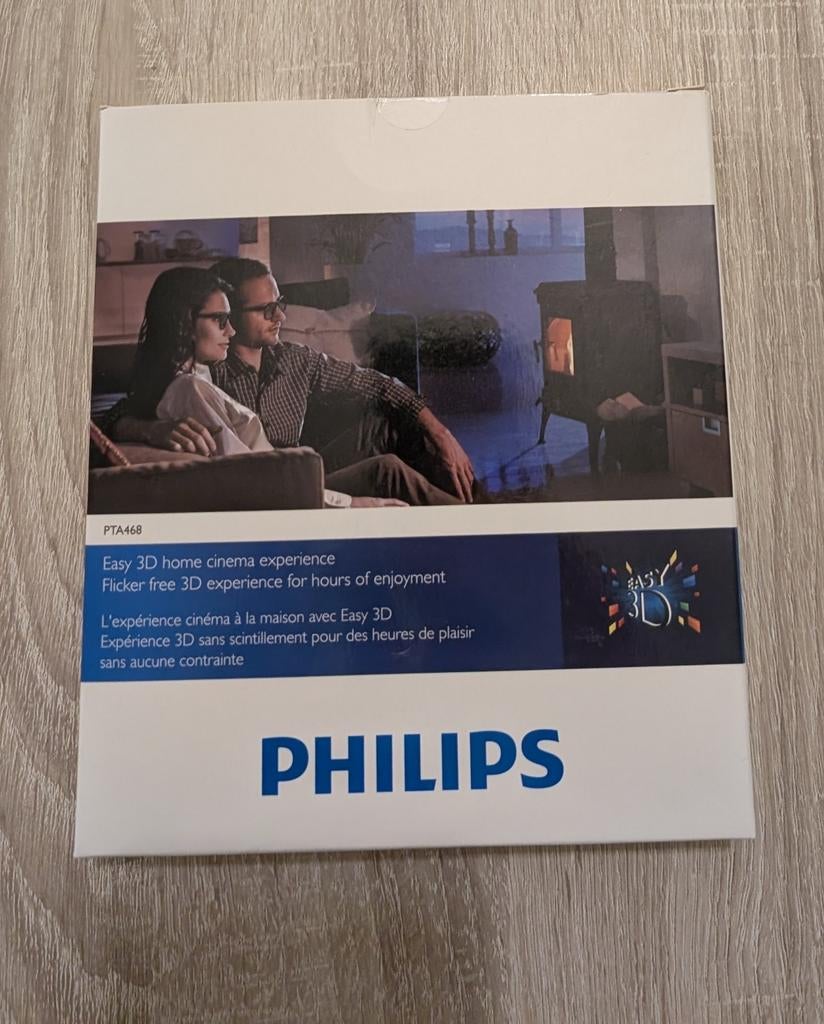 3D brilllen 6 stuks Philips PT468, Audio, Tv en Foto, Ophalen, Nieuw