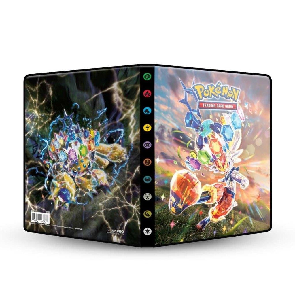 Pokemon - Stellar Crown - 4 Pocket Portfolio, Hobby en Vrije tijd, Ophalen of Verzenden, Nieuw, Overige typen, Foil