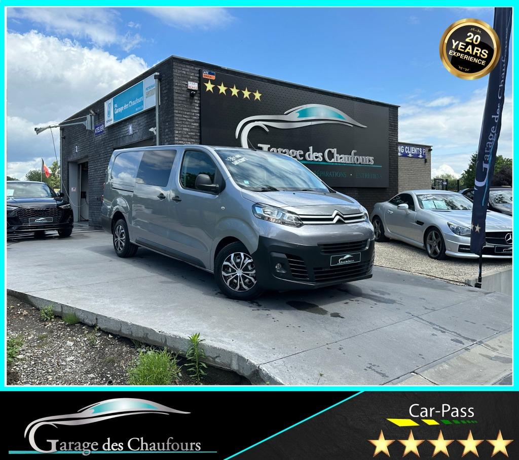 Citroen Jumpy 2.0 HDi - ! Double Cabine ! - Tva Récup. - E6d, Autos, Citroën, Achat, Euro 6, Entreprise, Garantie prolongée