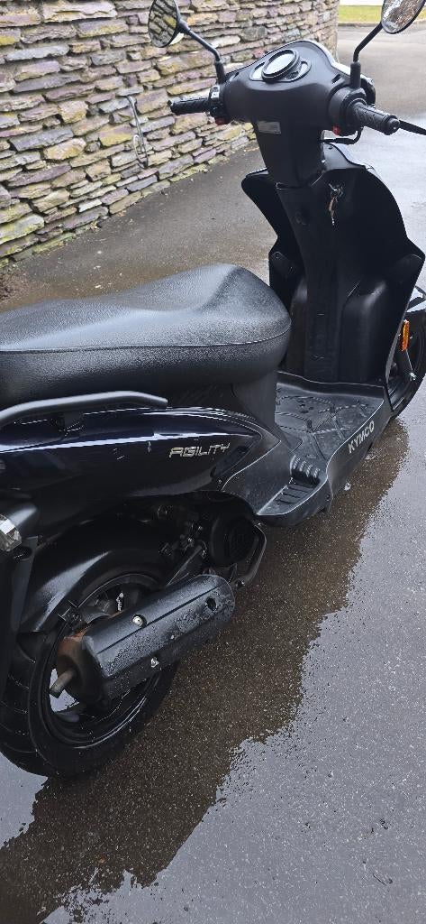 Scooter Kimco, Fietsen en Brommers, Ophalen, Gebruikt, Klasse B (45 km/u), Agility
