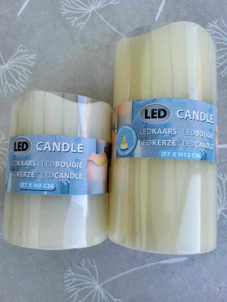 bougies LED, Maison & Meubles, Enlèvement ou Envoi, Comme neuf