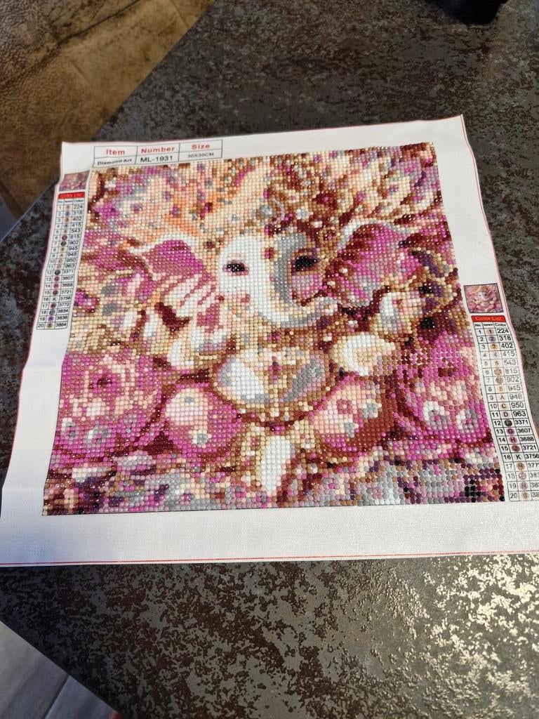 Toile  diamond au choix 3 euros ou les 2 pour 5 euros, Enlèvement ou Envoi, Comme neuf