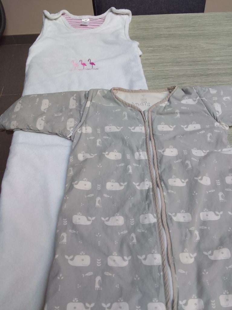 Lot de 2 sacs de couchage pour bébés et enfants. 1 à 90 cm 1, Enlèvement, Comme neuf