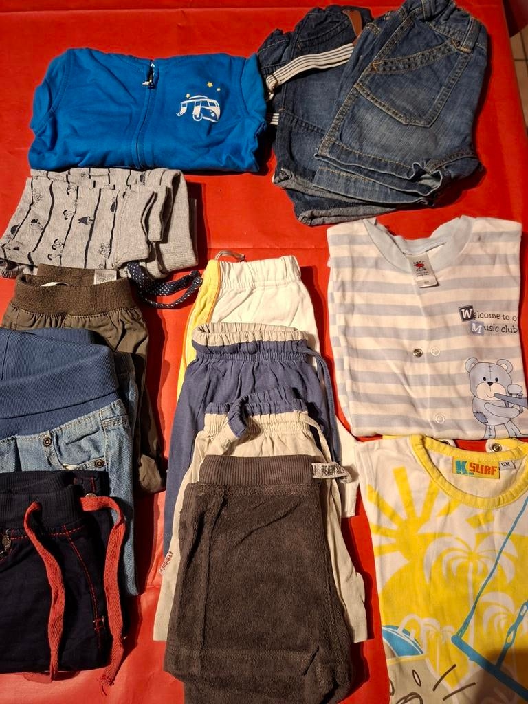 Lot vêtements garçon taille 80, Ophalen of Verzenden, Jongetje