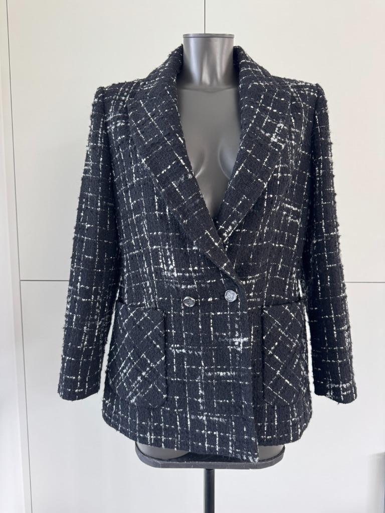 Blazer (40) van Xandres., Kleding | Dames, Maat 38/40 (M), Verzenden, Zwart, Zo goed als nieuw