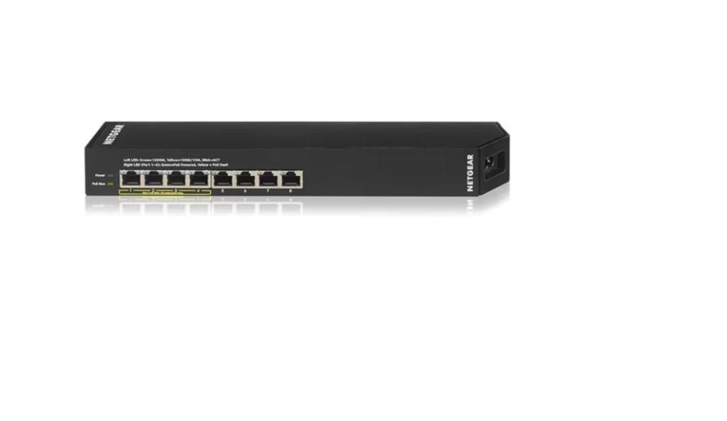 Netgear Smart Switch 8-poorts Gigabit, Computers en Software, Netwerk switches, Ophalen of Verzenden, Zo goed als nieuw