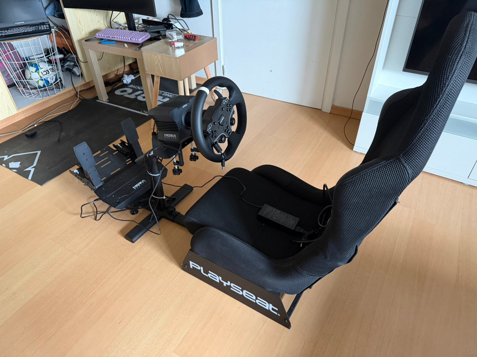 Playseat evolution + moza r5 bundel nieuw voor pc, Enlèvement, Autres marques, Neuf