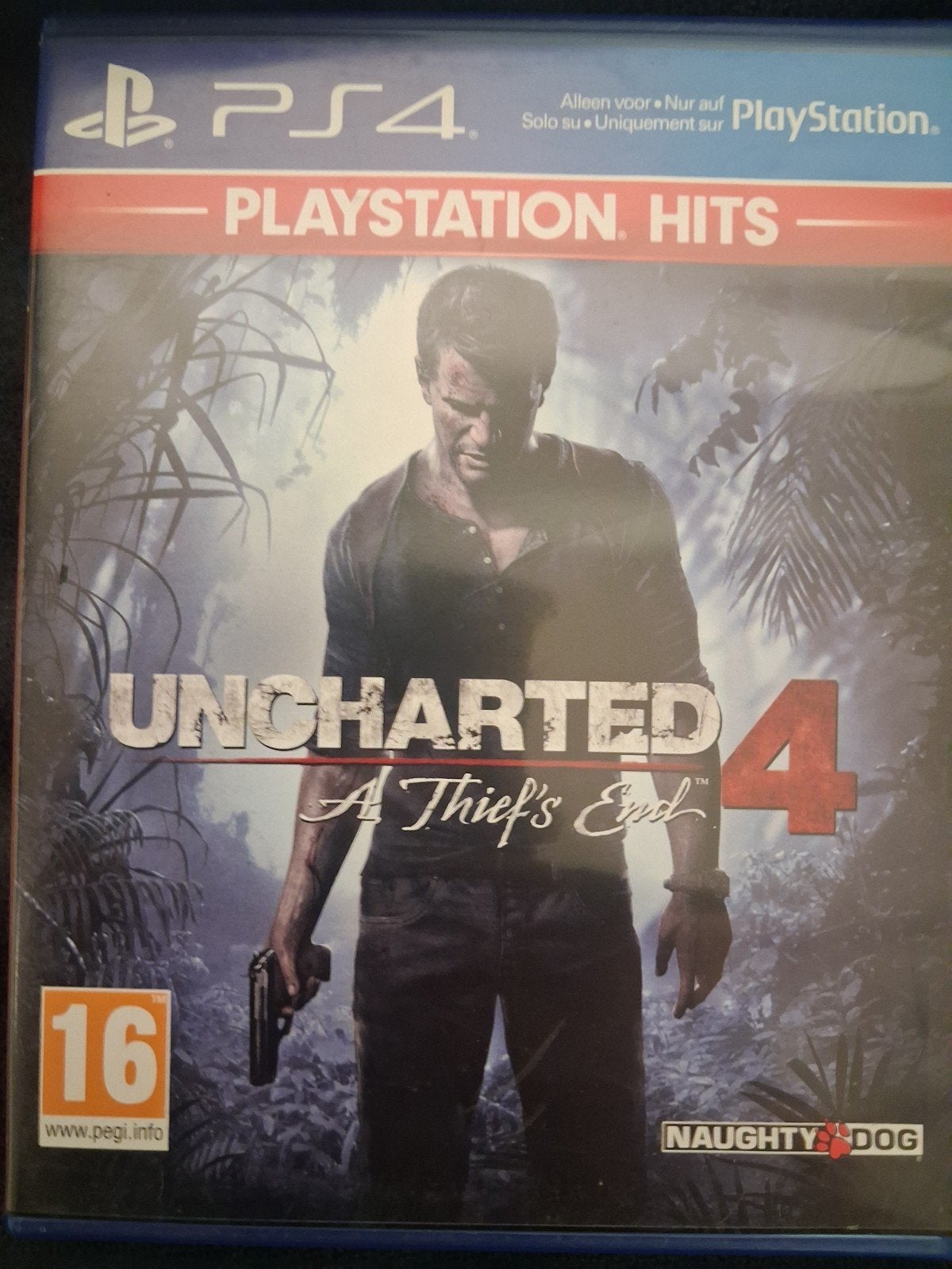 Uncharted 4: A Thiefs End (PlayStation Hits), PS4, Games en Spelcomputers, Games | Sony PlayStation 4, Ophalen, Overige genres