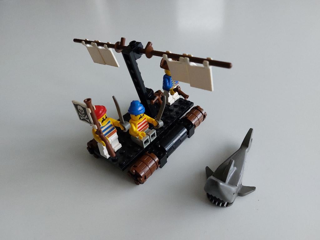 Lego 6257: Castaway's Raft, Ophalen, Lego, Pirates, Zo goed als nieuw