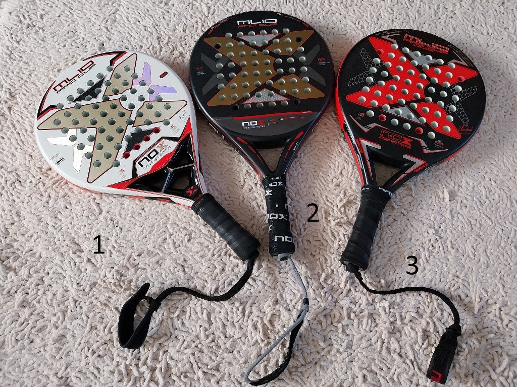 Raquettes Padel NOX ML10, Sport en Fitness, Ophalen, Gebruikt, Padelracket