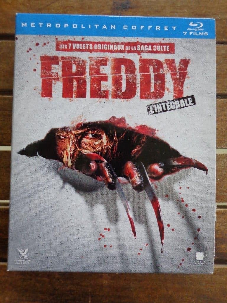 )))  Bluray  Freddy  //  7 Films /  L' intégrale  (((, CD & DVD, Blu-ray, Enlèvement ou Envoi, Horreur, Film, Comme neuf