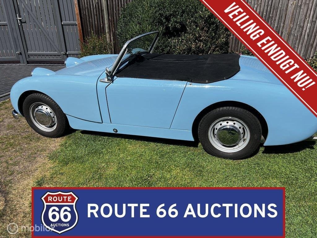 Austin-Healey Sprite Mk I | 1960 | Route 66 Auctions, Autos, Entreprise, Boîte manuelle, Autre carrosserie, Essence