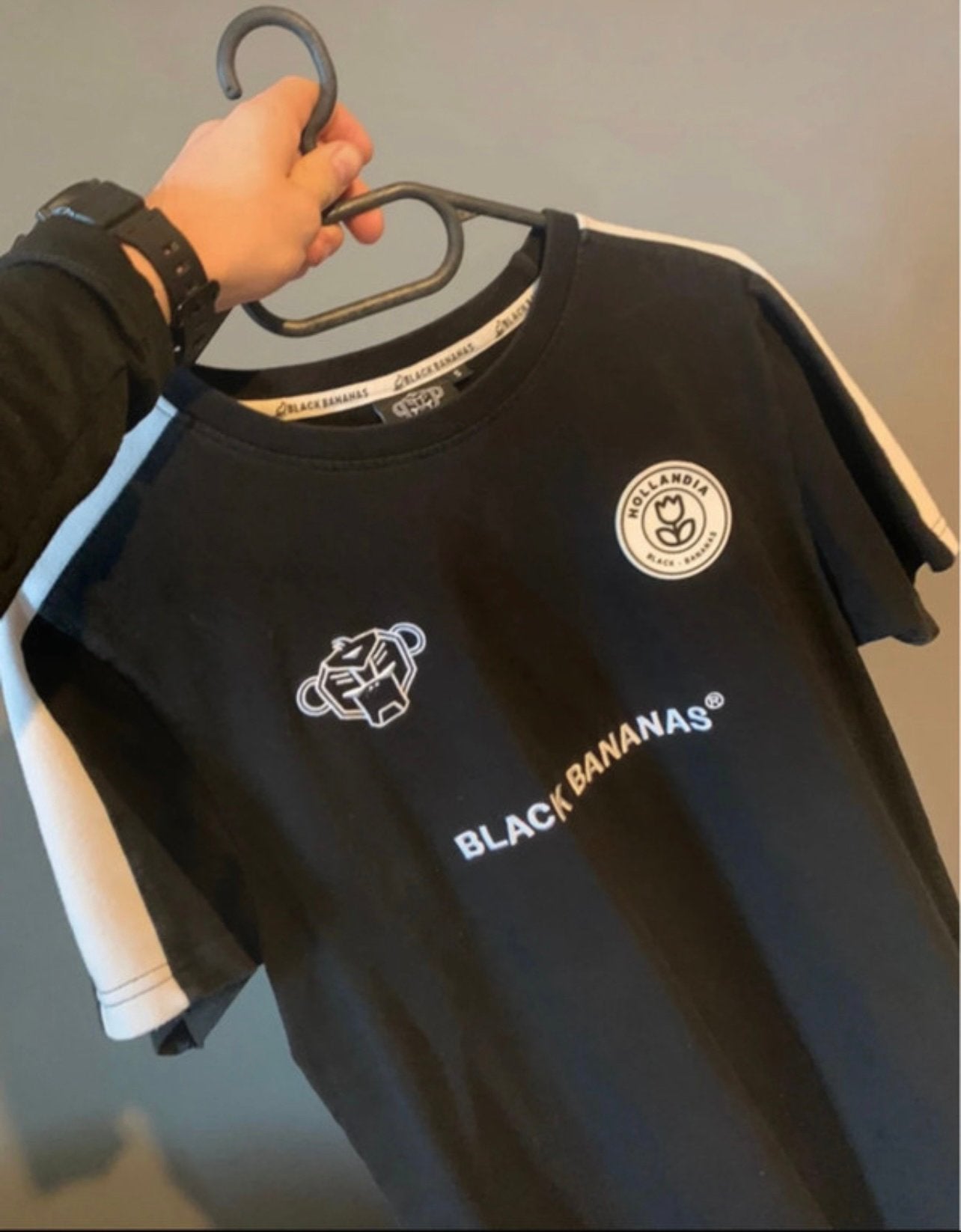 Black bananas T-shirt, Kleding | Heren, Verzenden, Zo goed als nieuw, Maat 46 (S) of kleiner, Zwart
