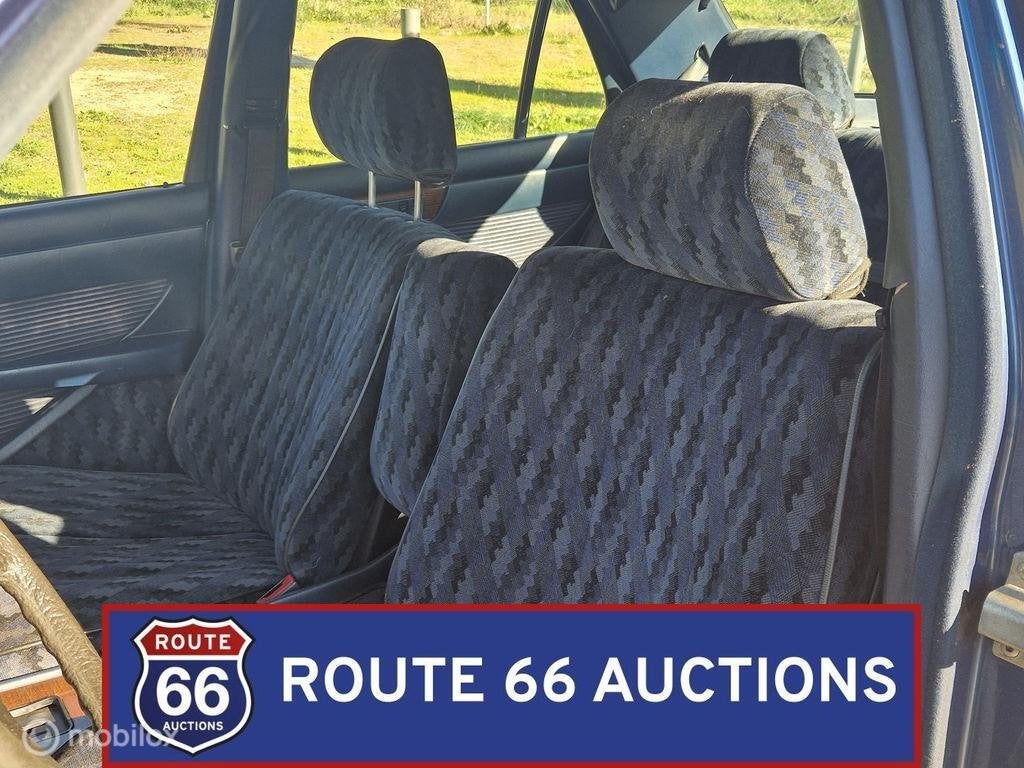 Mercedes-Benz 380 SE | 1981 | Route 66 Auctions, Zwart, Mercedes-Benz, Bedrijf, Handgeschakeld