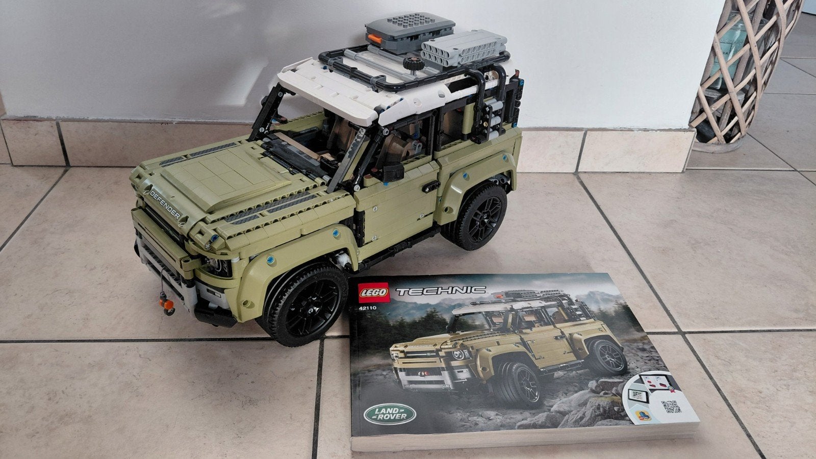 lego technic defender 42110, Ophalen, Lego, Inclusief instructies, Zo goed als nieuw