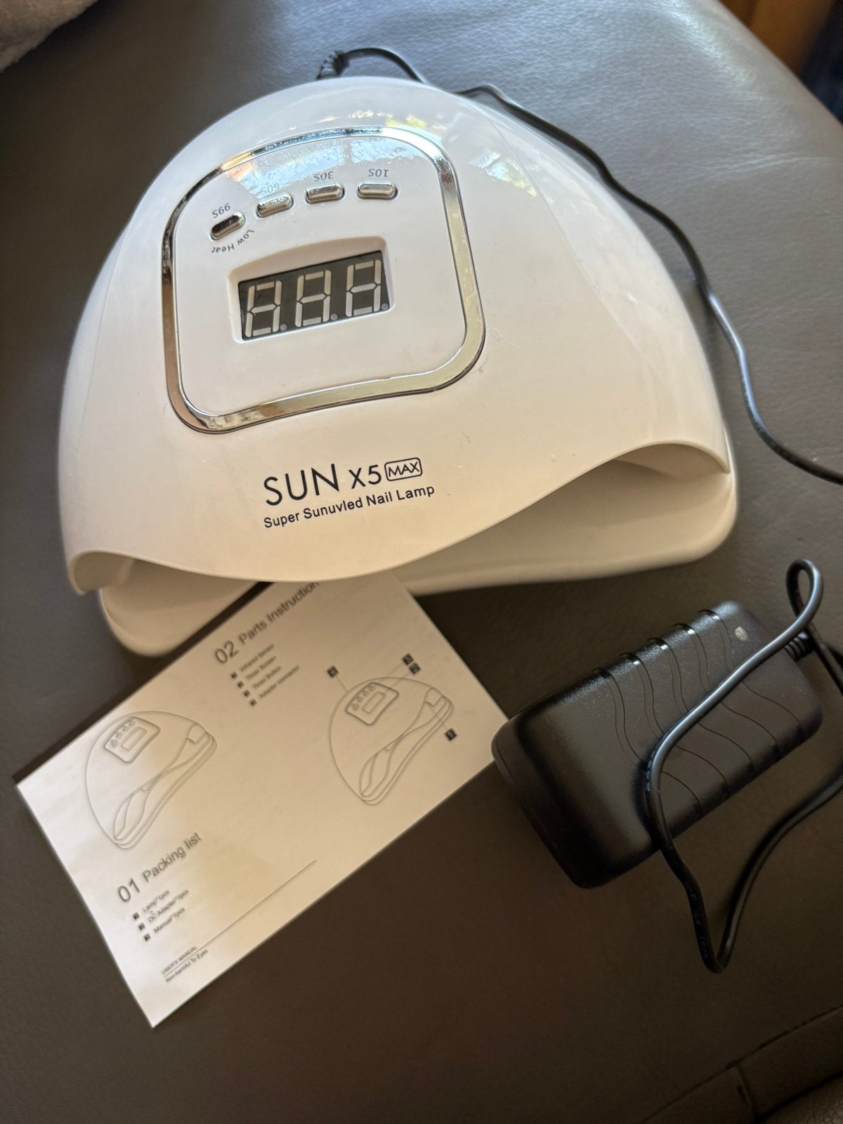 SUN 5X UV /LED nagellamp als nieuw, Elektronische apparatuur, Persoonlijke Verzorgingsapparatuur, Ophalen, Zo goed als nieuw