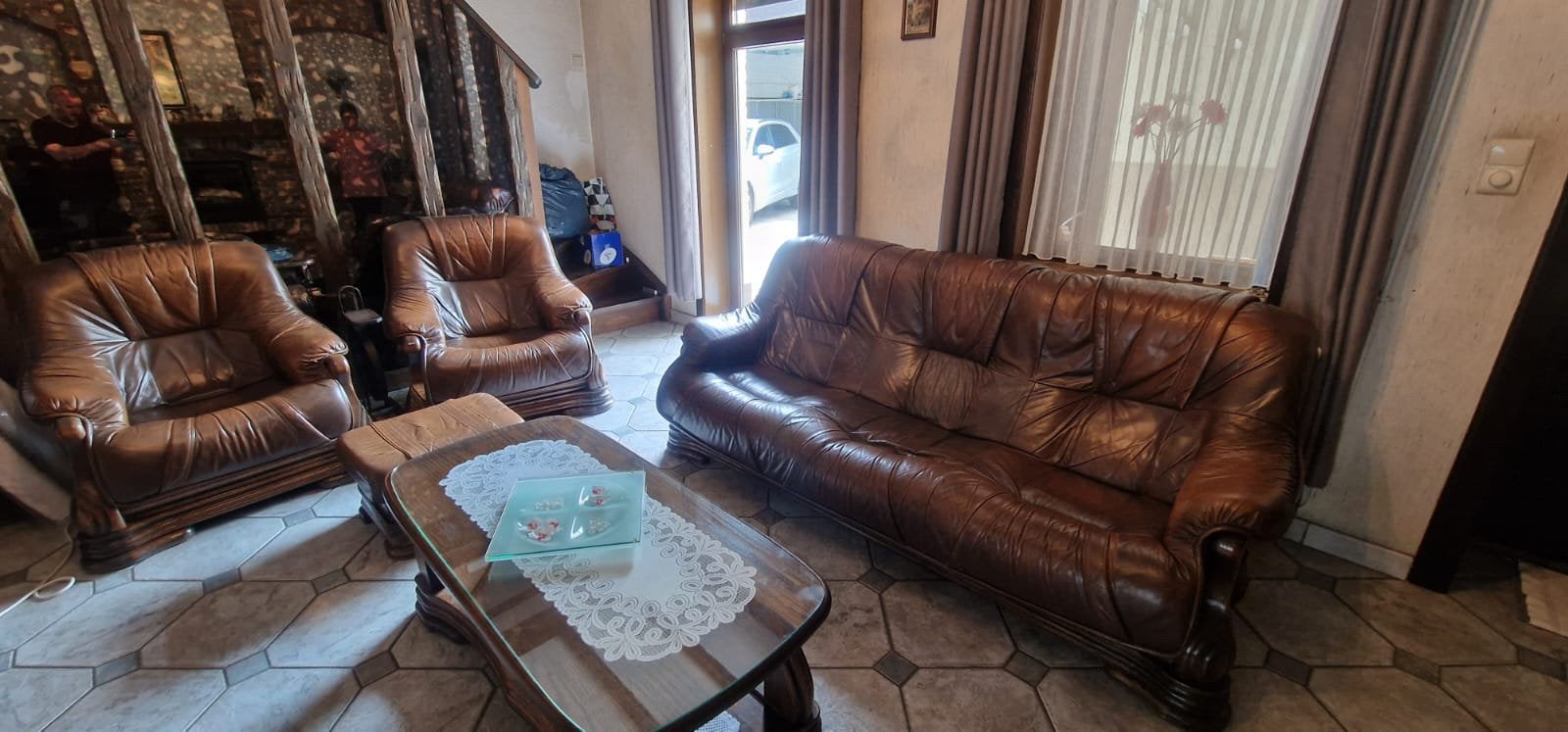 Salon complet pour 200 €, Maison & Meubles, Enlèvement, Comme neuf