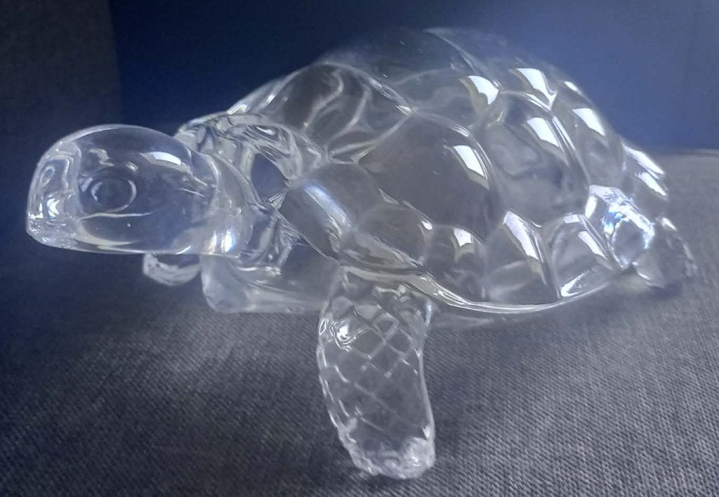 Exclusieve kristallen schildpad in perfecte staat !!!, Antiek en Kunst, Ophalen of Verzenden