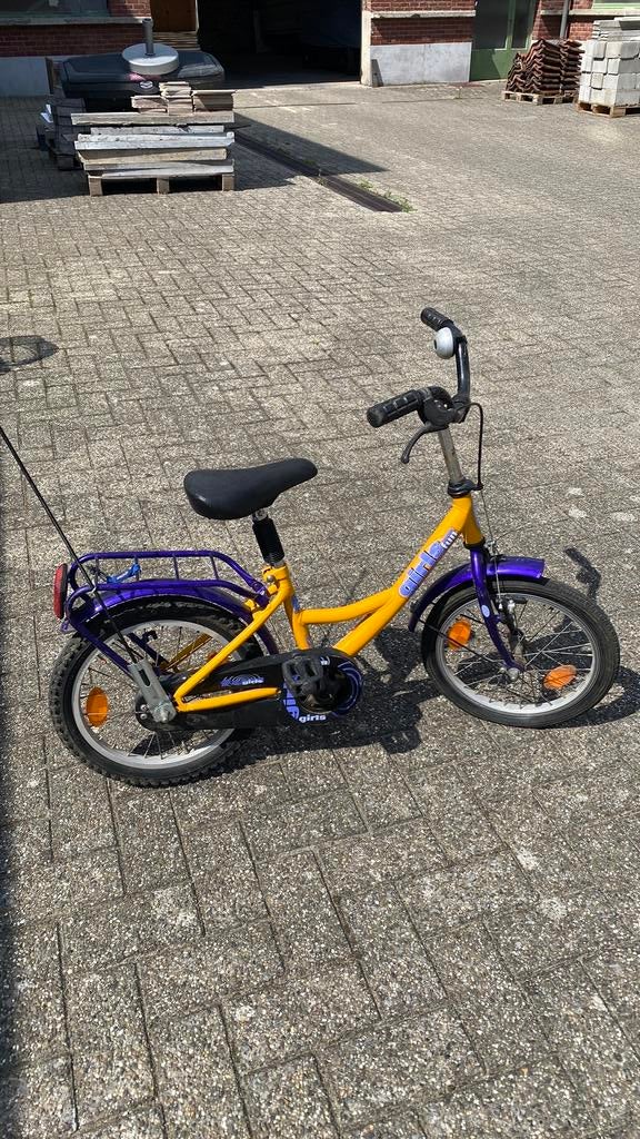 Kinderfiets, Ophalen, Gebruikt, Velgrem, Minder dan 16 inch