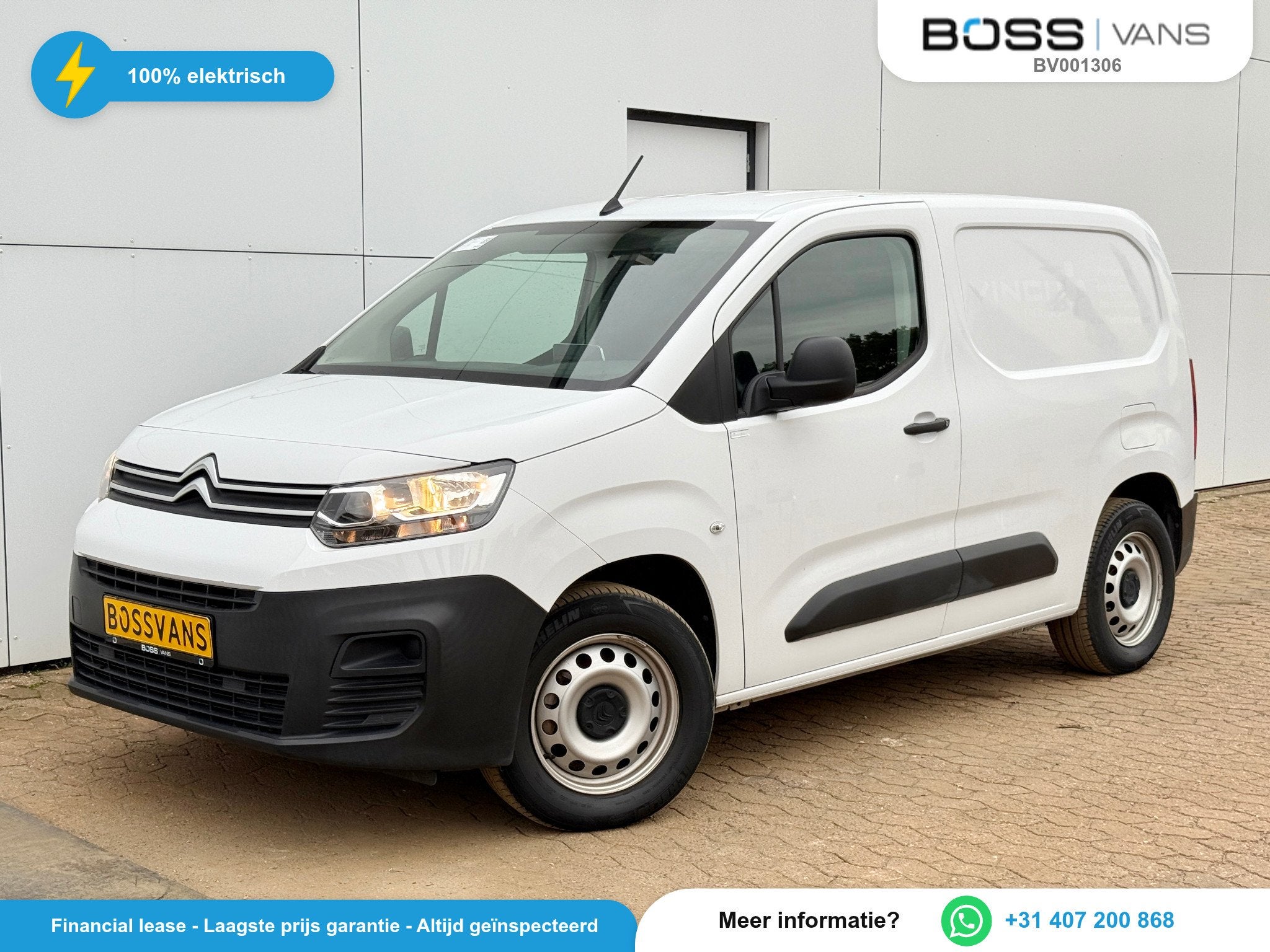 Citroen e-Berlingo 50kWh 136PK Elektrisch 280km WLTP 136PK L, Gebruikt, 750 kg, Citroën, 136 pk