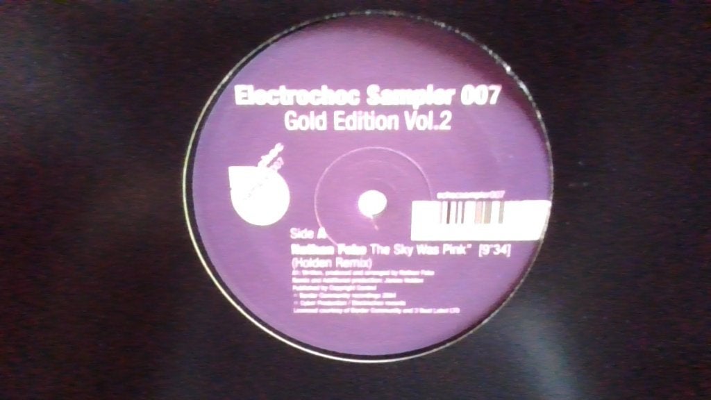 ELECTROCHOC SAMPLER " GOLD EDITION ", Cd's en Dvd's, Trance, Ophalen of Verzenden, 12 inch, Complilatie