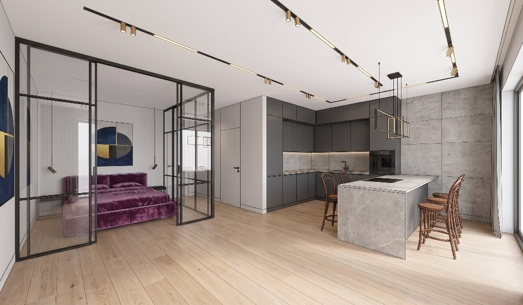 Nu Verhuurd.Studio/1SLP +garagebox, lage kosten, uitzicht!, Immo, 45 m², Tot 200 m², Antwerpen (stad), Verkoop zonder makelaar