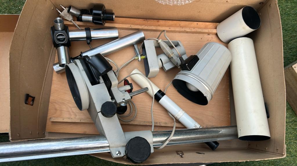 Vintage donkerekamer vergroter / analoge fotografie set, Ophalen, Gebruikt