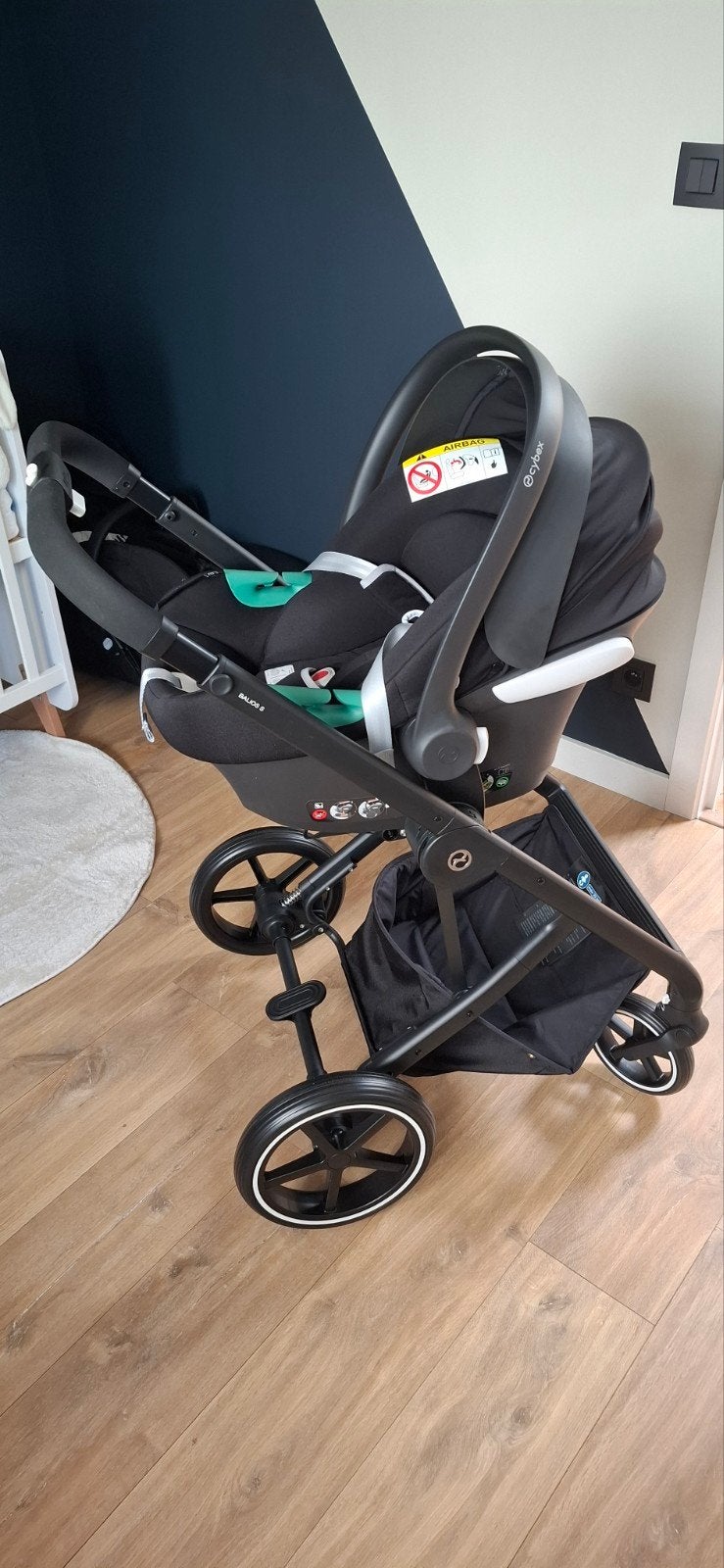 Cybex wandelwagen en autostoel, Enlèvement