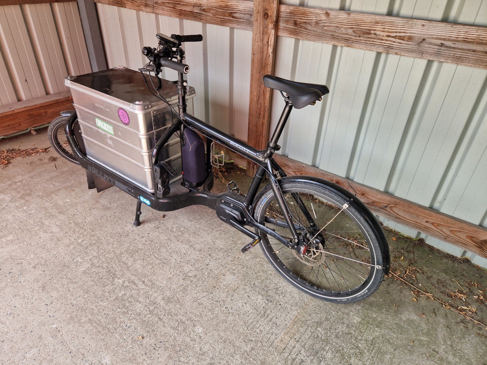 Bullit bakfiets, Marchandises, Enlèvement, Utilisé, Frein à disque
