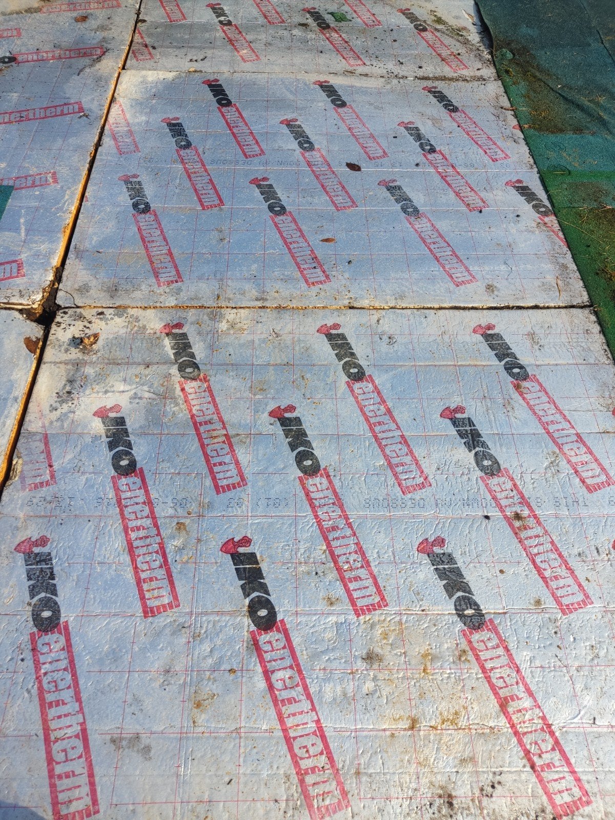gratis isolatieplaten IKO enertherm 8cm dik., Tuin en Terras, Ophalen