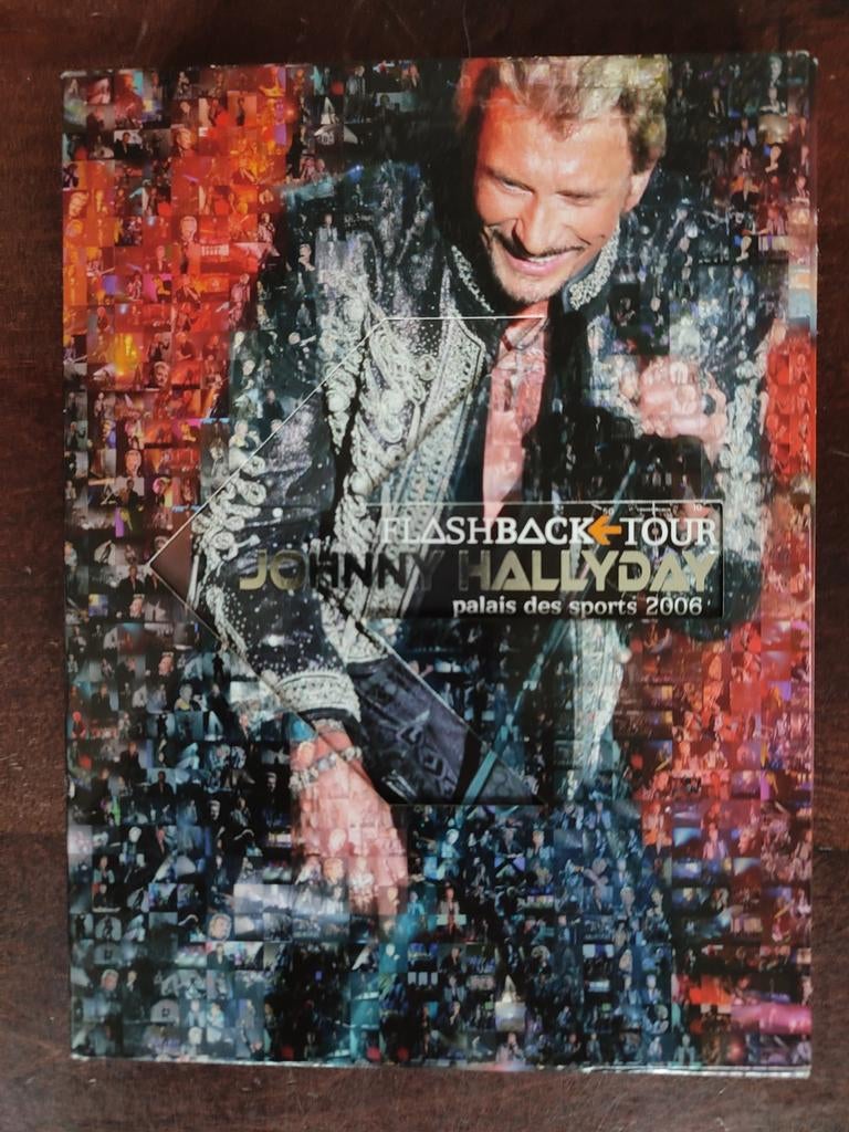 Coffret 2 DVD : JOHNNY HALLYDAY - FLASHBACK TOUR 2006, Enlèvement ou Envoi, Comme neuf