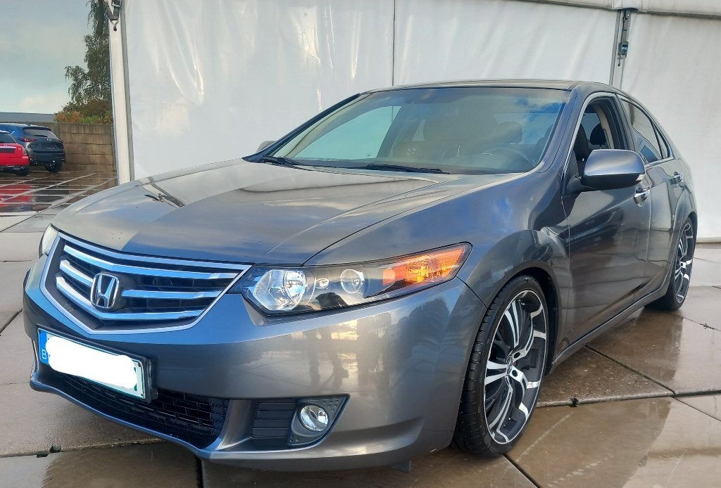 Honda Accord 2.0i-vtec (incl 12m garantie!), Auto's, Voorwielaandrijving, 4 deurs, Stof, Zwart