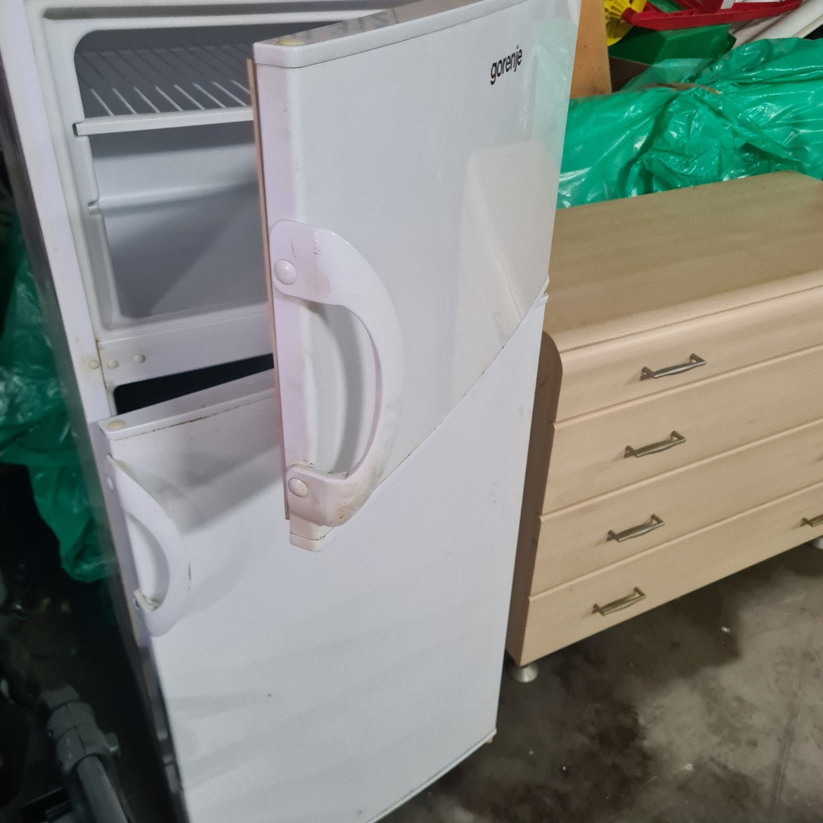 frigo met diepvries, Ophalen, Zo goed als nieuw, Vrijstaand, 120 tot 140 cm