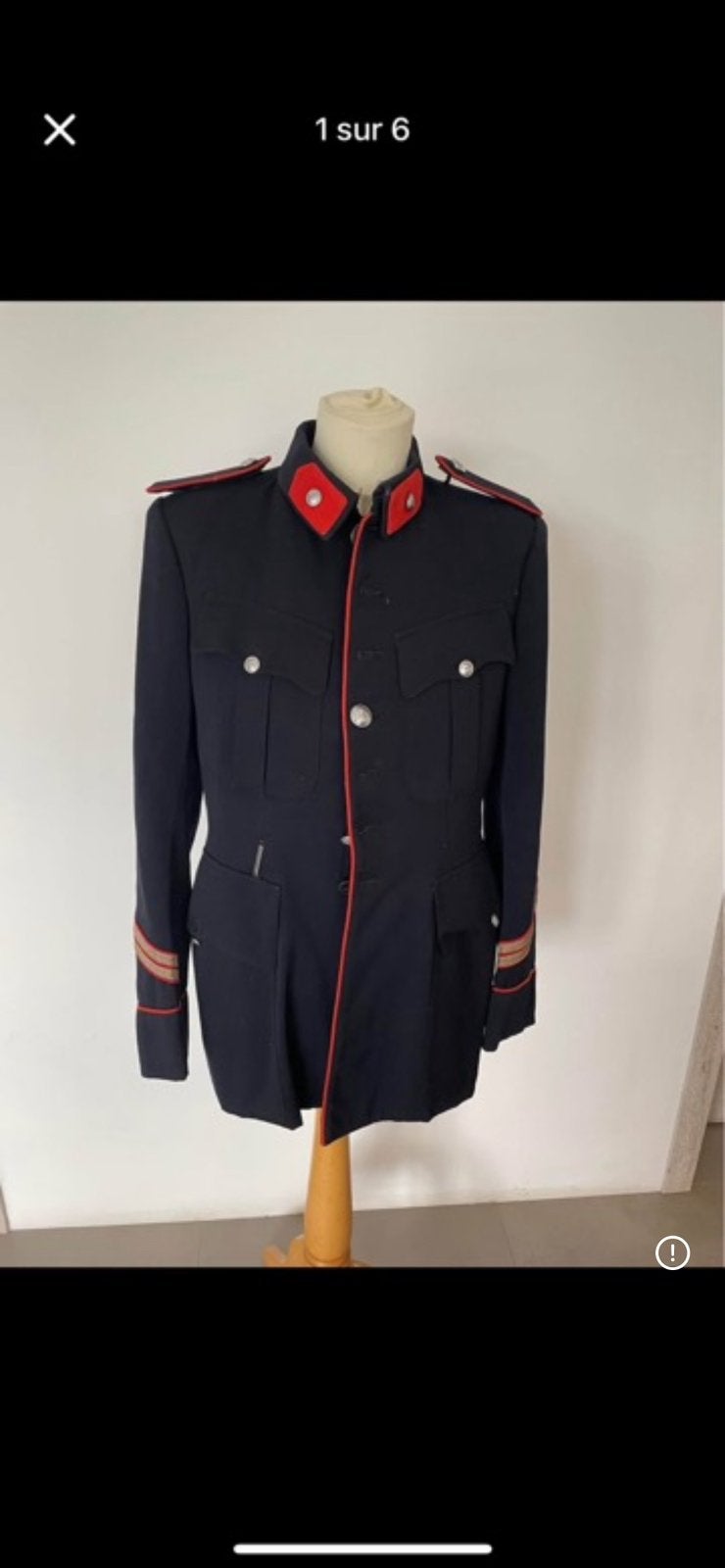 Veste tambour, Enlèvement, Comme neuf
