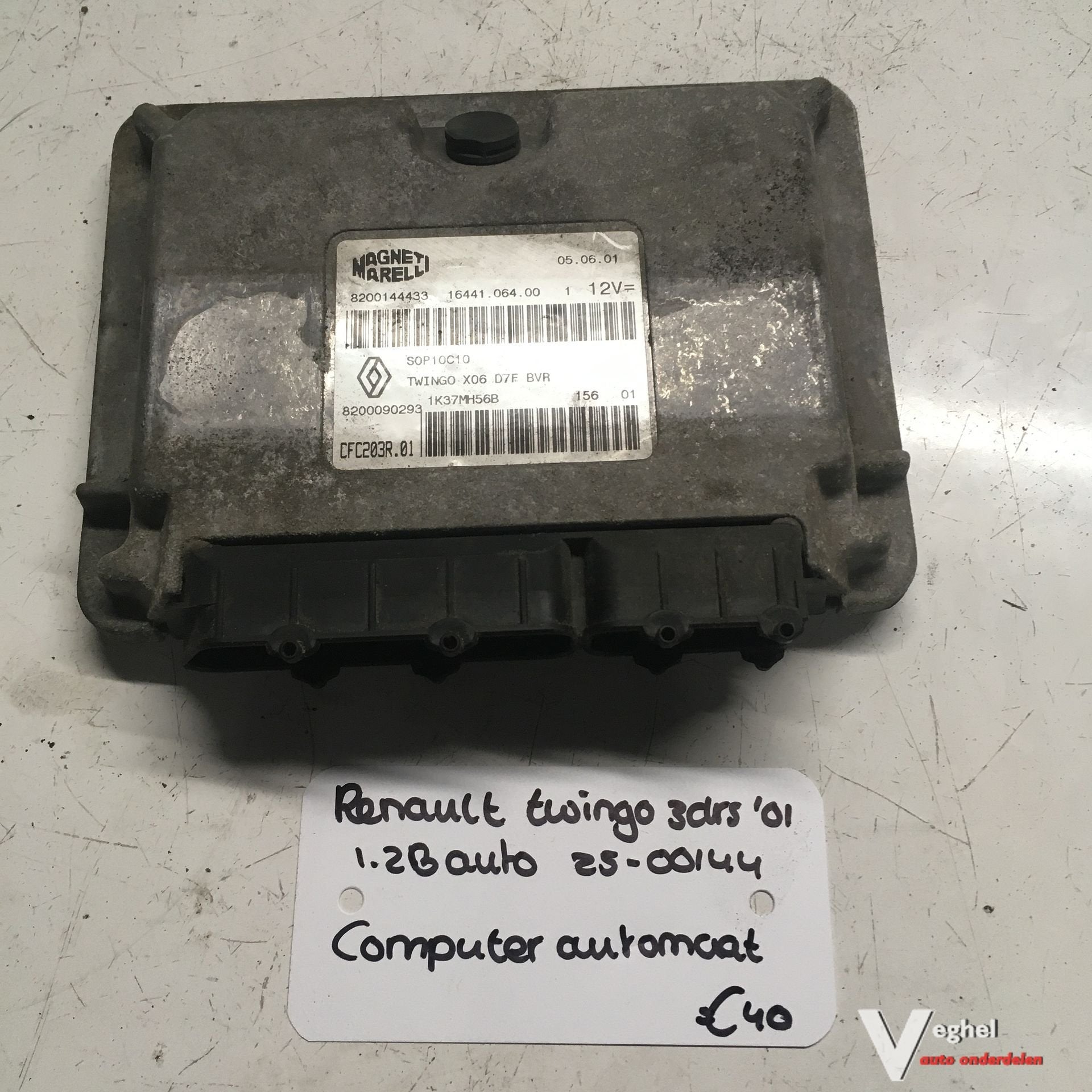 Renault Twingo 1.2 B autom.2001 2500144  Computer Automaat X, -, Utilisé, -, -