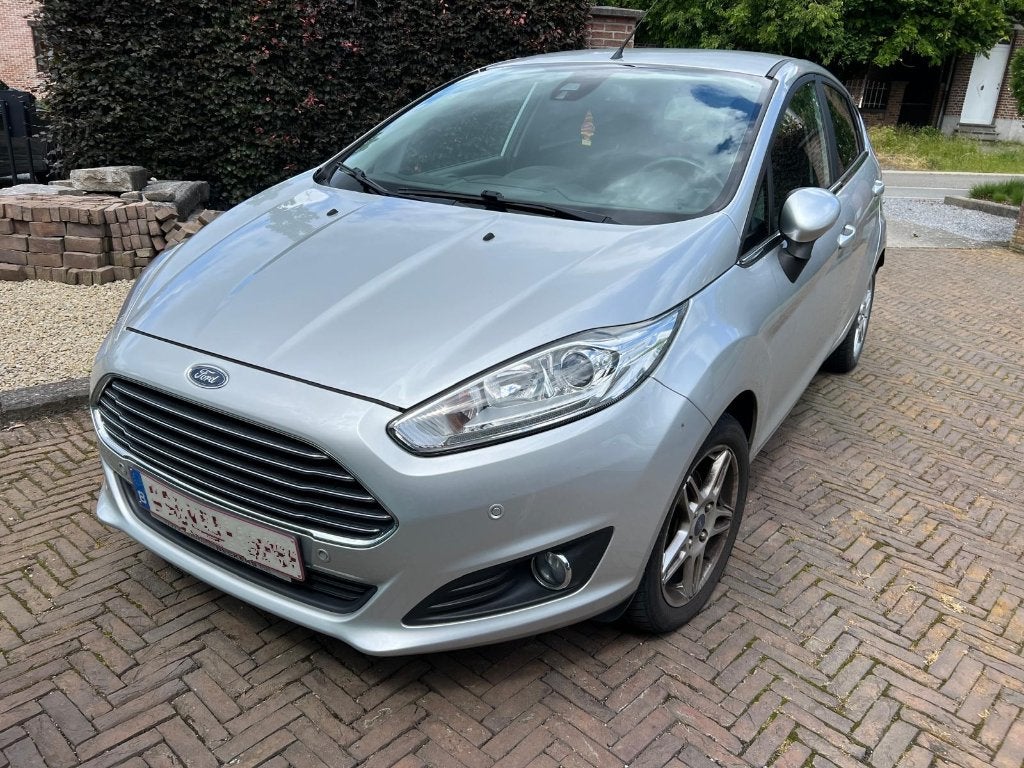 Ford Fiesta 1.0 Ecoboost Titanium PowerShift, Auto's, Ford, Stof, Particulier, Overige carrosserie, 74 kW
