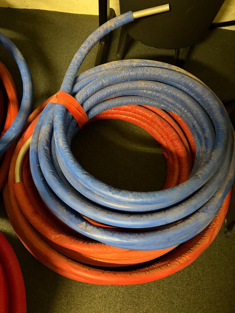 Geberit sanitaire leidingen (Pushfit 20mm), Computers en Software, Pc- en Netwerkkabels, Ophalen, Zo goed als nieuw