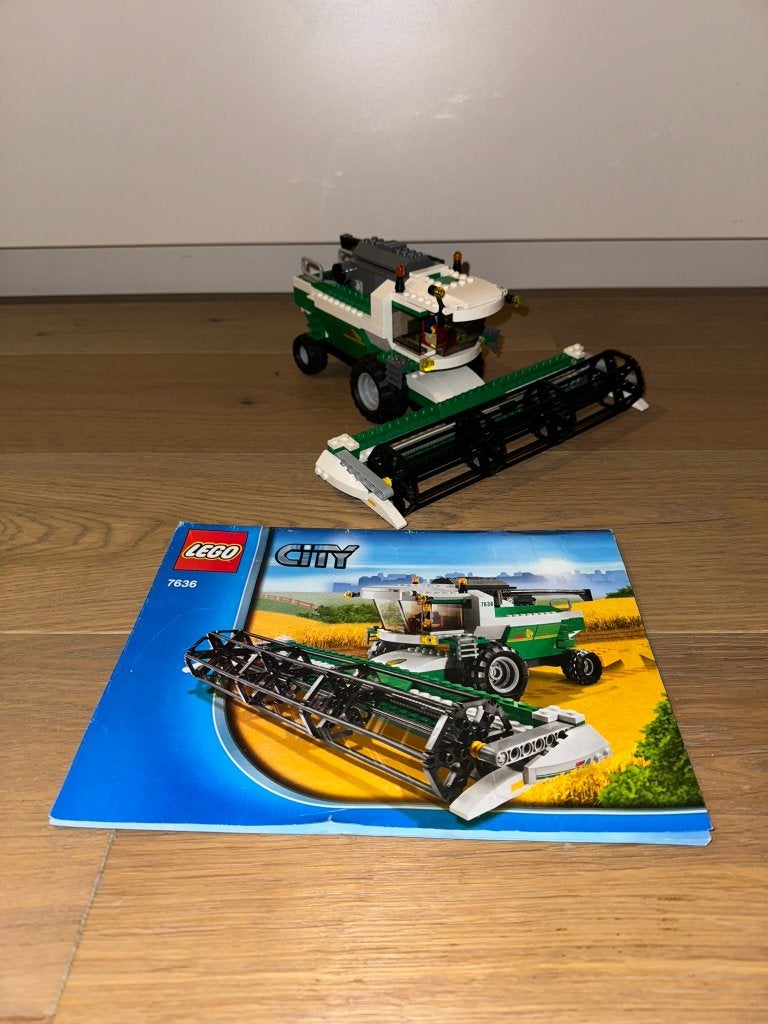 Lego 7636 Combine Harvester/Maaier, Gebruikt, Lego, Ophalen of Verzenden, Inclusief instructies