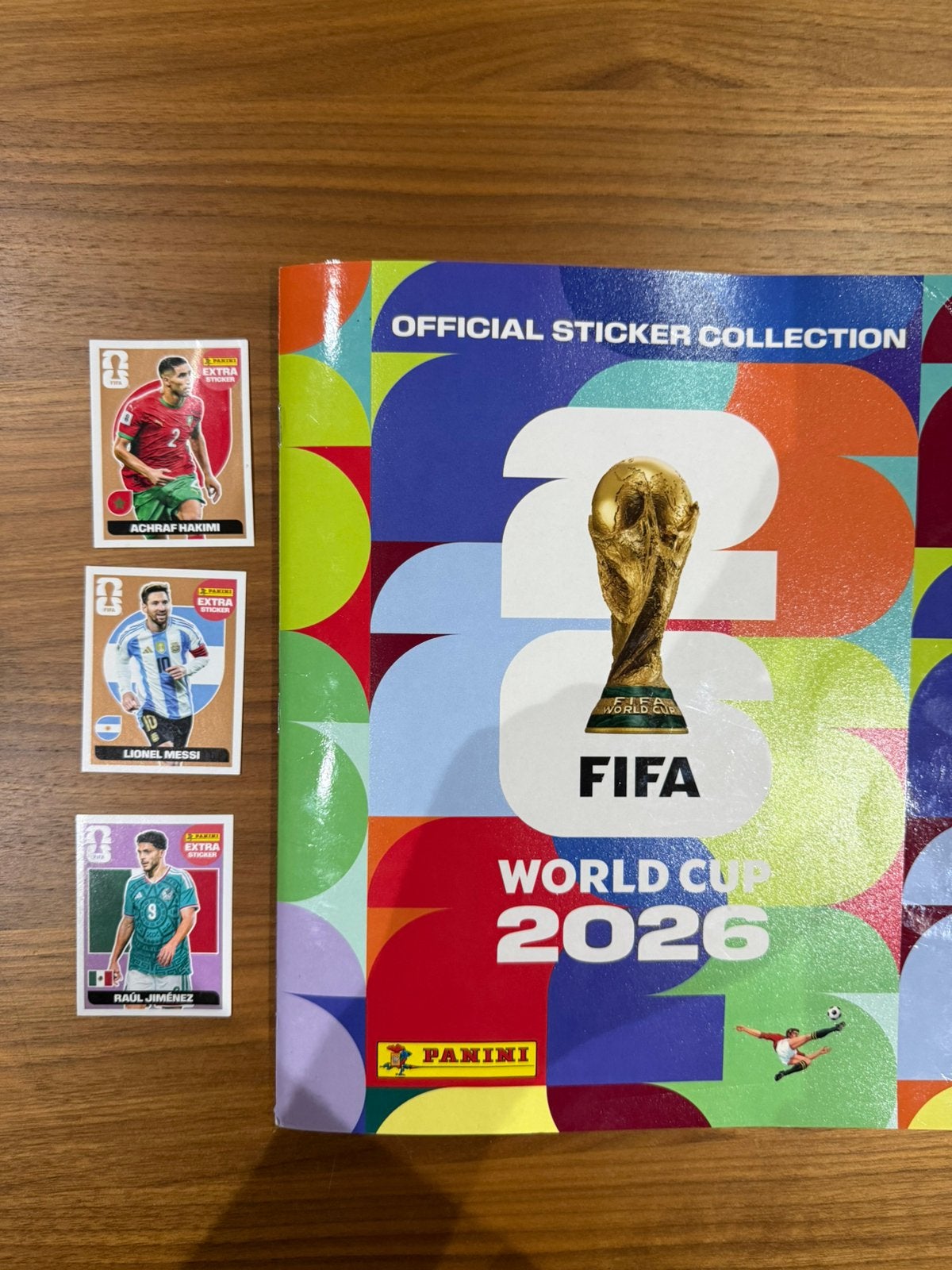 Carnet d'autocollants Panini WK26, Livres, Ésotérisme & Spiritualité, Enlèvement, Comme neuf
