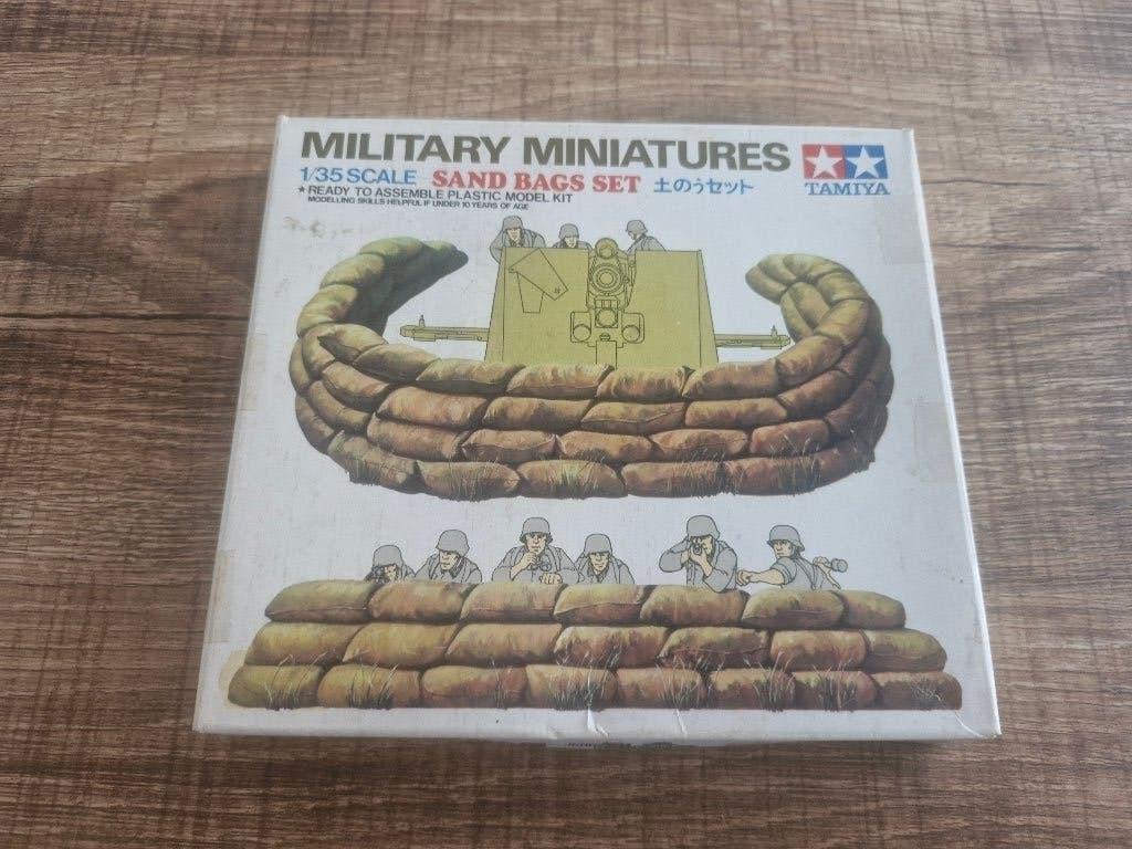 Tamiya 1/35 Sand Bags Set, Enlèvement ou Envoi, Neuf, 1:35 à 1:50, Diorama
