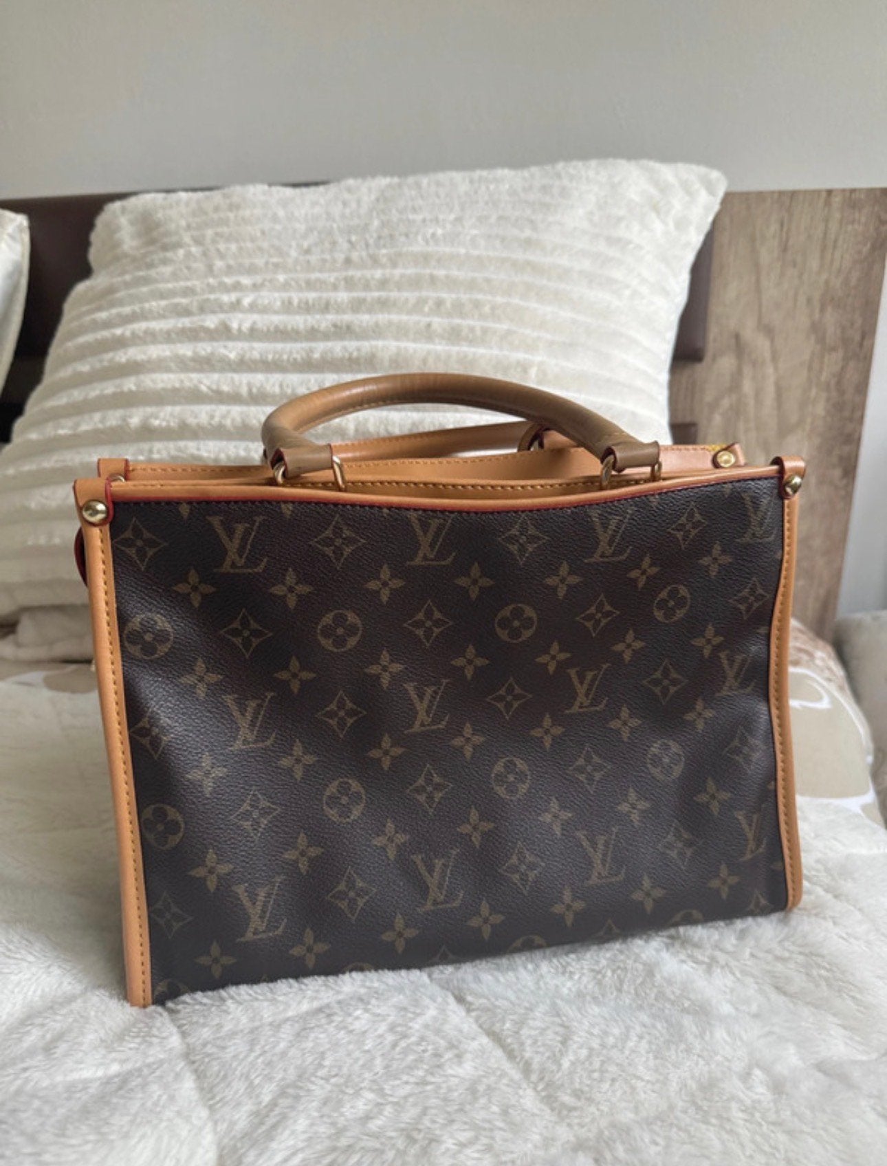 Louis V - Bruine handtas voor dames, Ophalen, Gebruikt, Handtas